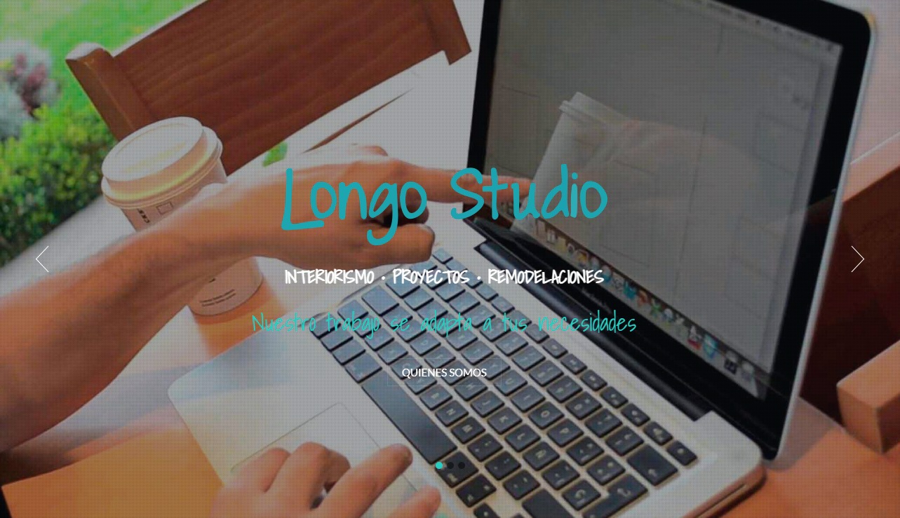 Sitio web Longo Studio